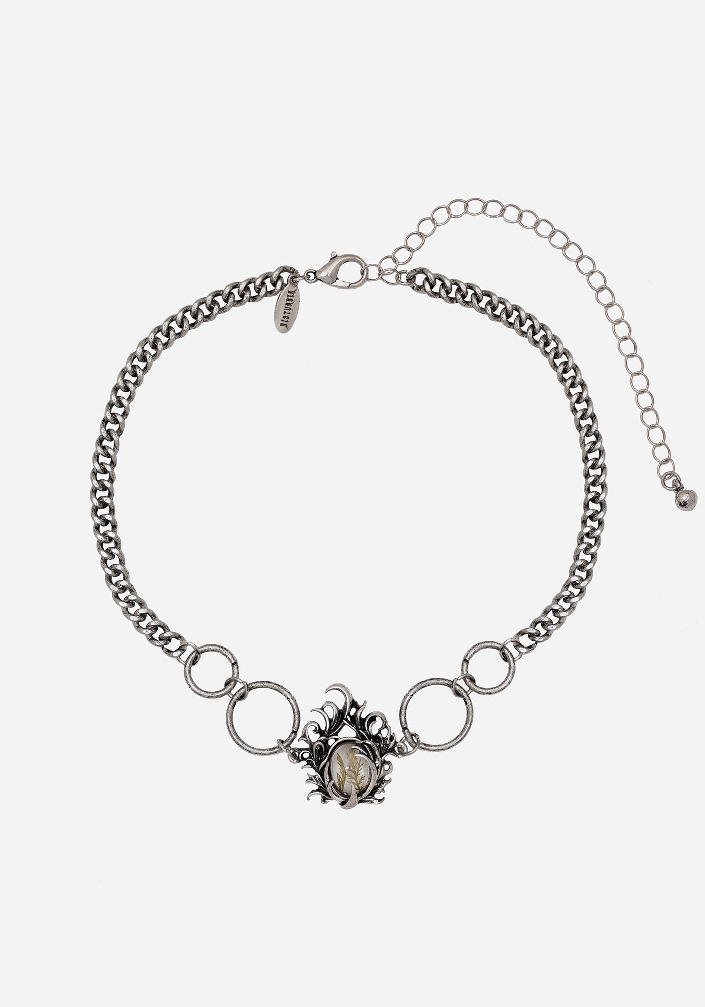 Marte Trapped Flower Choker | Disturbia - Shop Women's Gothic