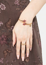 Hermia Foxglove Bangle