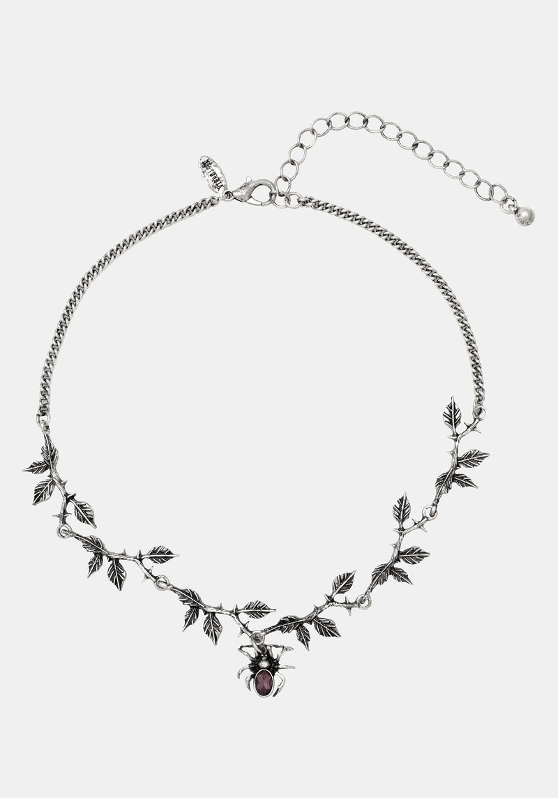 Rosethorn Spider Choker