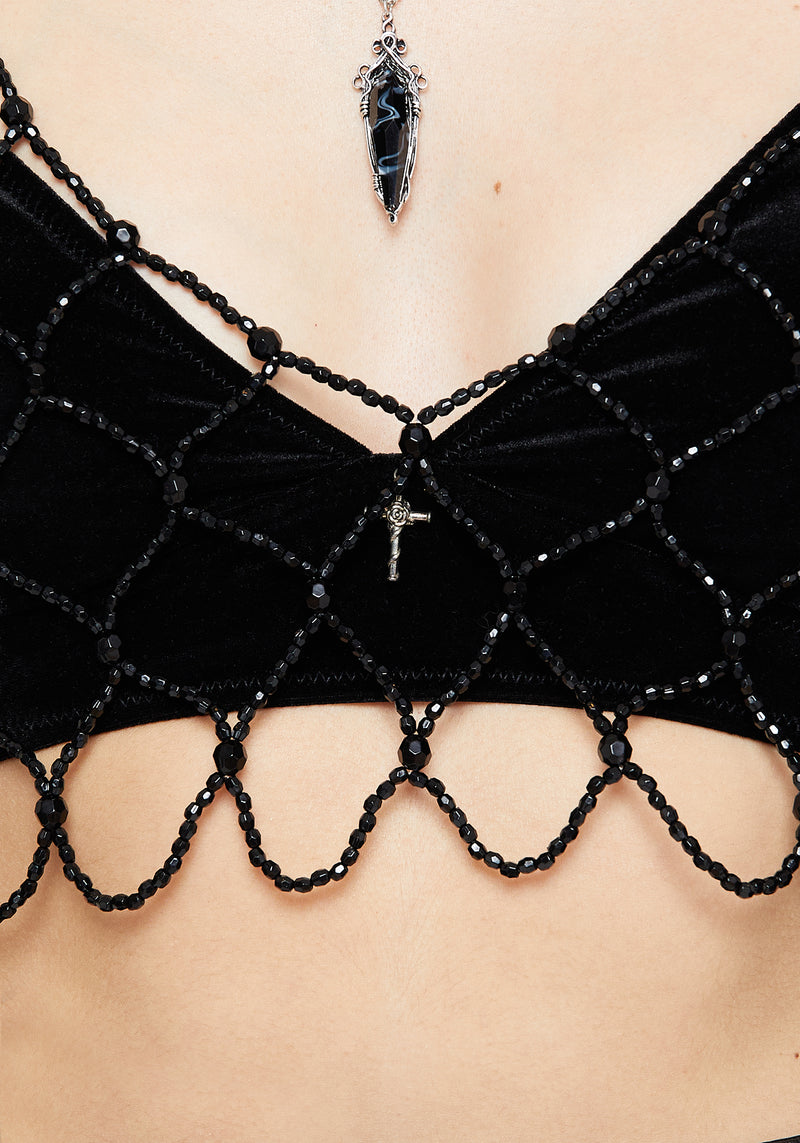 Seraphane Beaded Bralet
