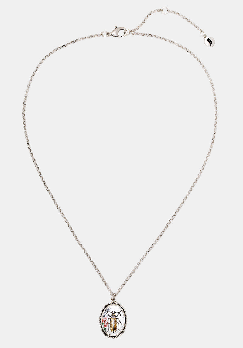 Sessile Bug Necklace - Silver