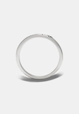 Till Death Sterling Silver Band - 4.5mm