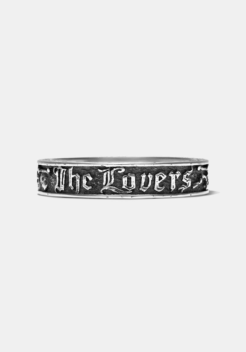 Amorata Lovers Sterling Silver Band - Women's