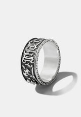 Amorata Lovers Sterling Silver Band - Men's
