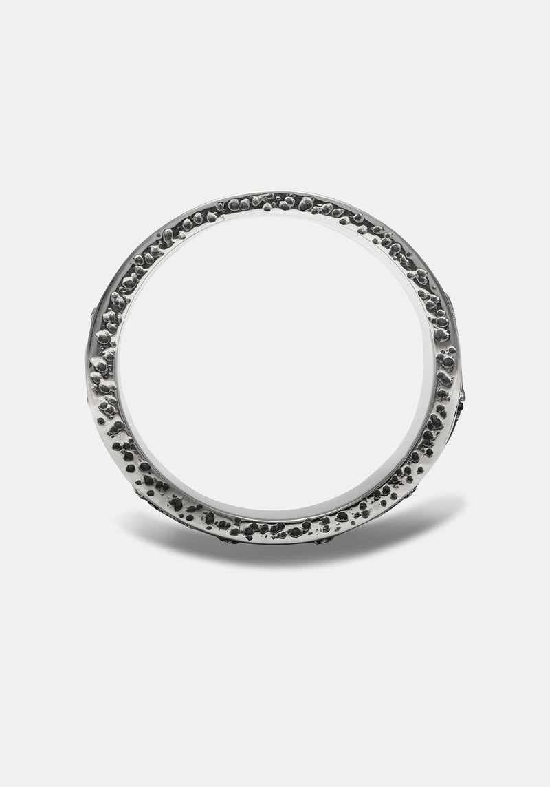 Amorata Lovers Sterling Silver Band - Men's