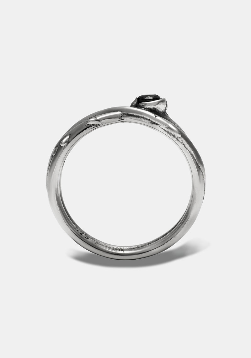Rosethorn Sterling Silver Band - Women's
