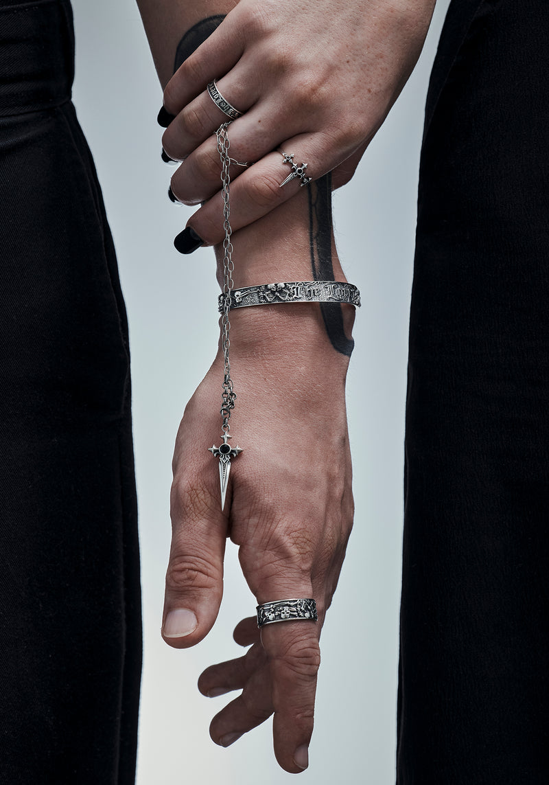 Sica Sword Sterling Silver Necklace