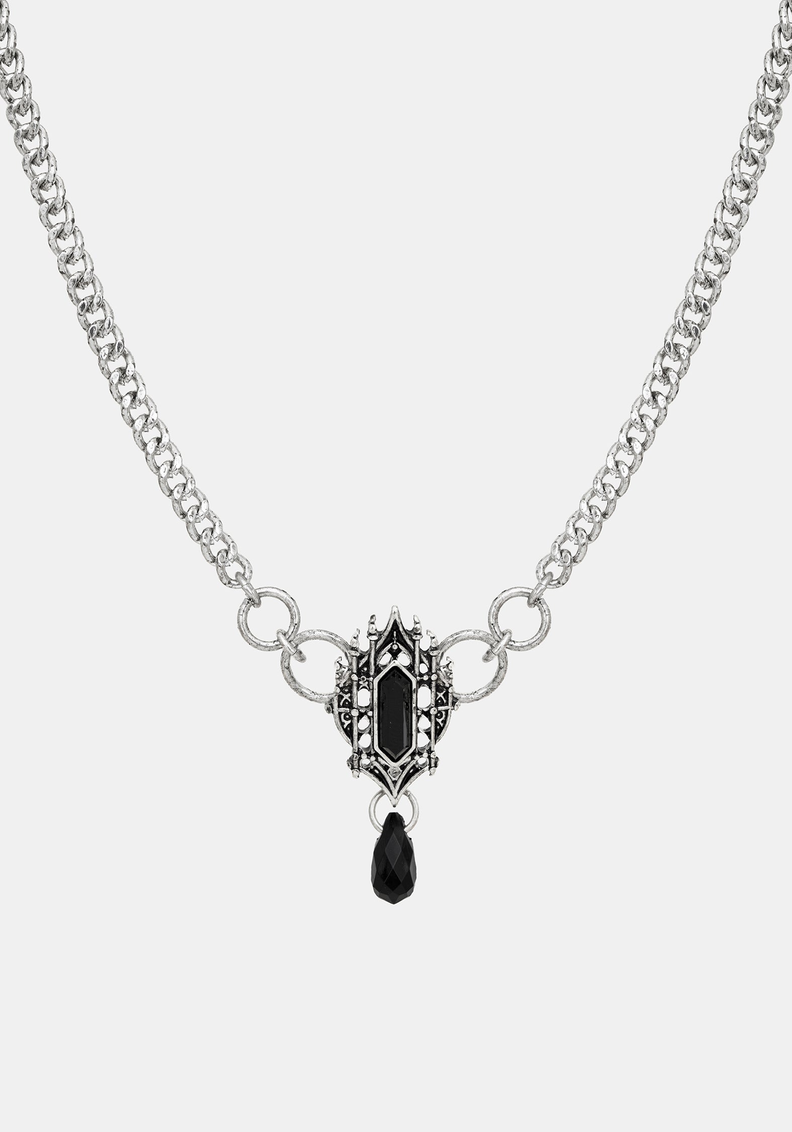 Cathedral Gothic Chunky Chain Choker – Disturbia