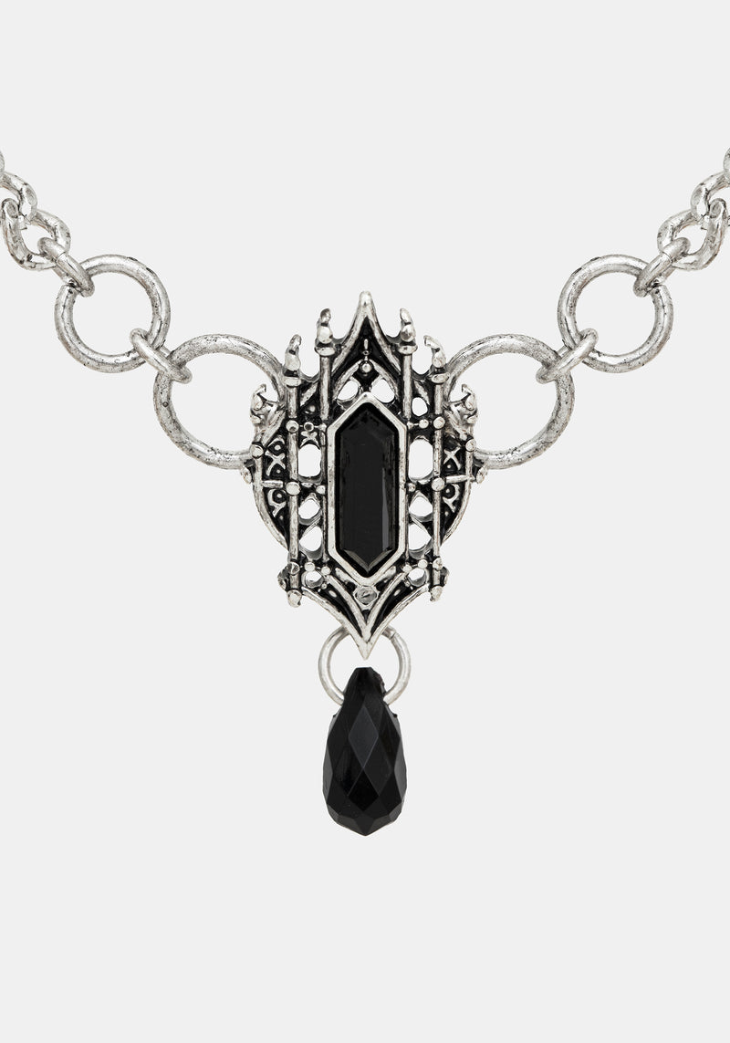 Cathedral Gothic Chunky Chain Choker – Disturbia