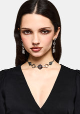 Gorthe Padlock Drop Earrings
