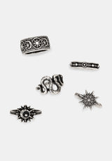 Gorthe Chunky Ring Set