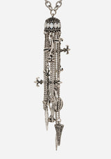 Flaren Charm Drop Necklace
