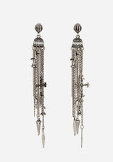 Flaren Charm Drop Earrings