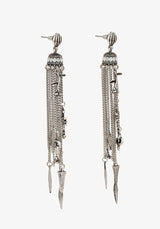 Flaren Charm Drop Earrings