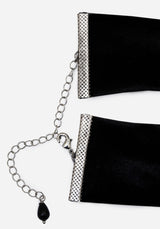 Rosamoth Cameo Velvet Choker
