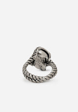 Visska Snake Stone Ring