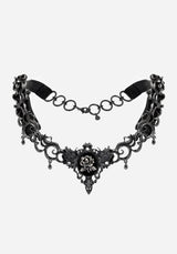 Velthra Rose Cameo Necklace