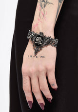 Velthra Rose Cameo Cuff