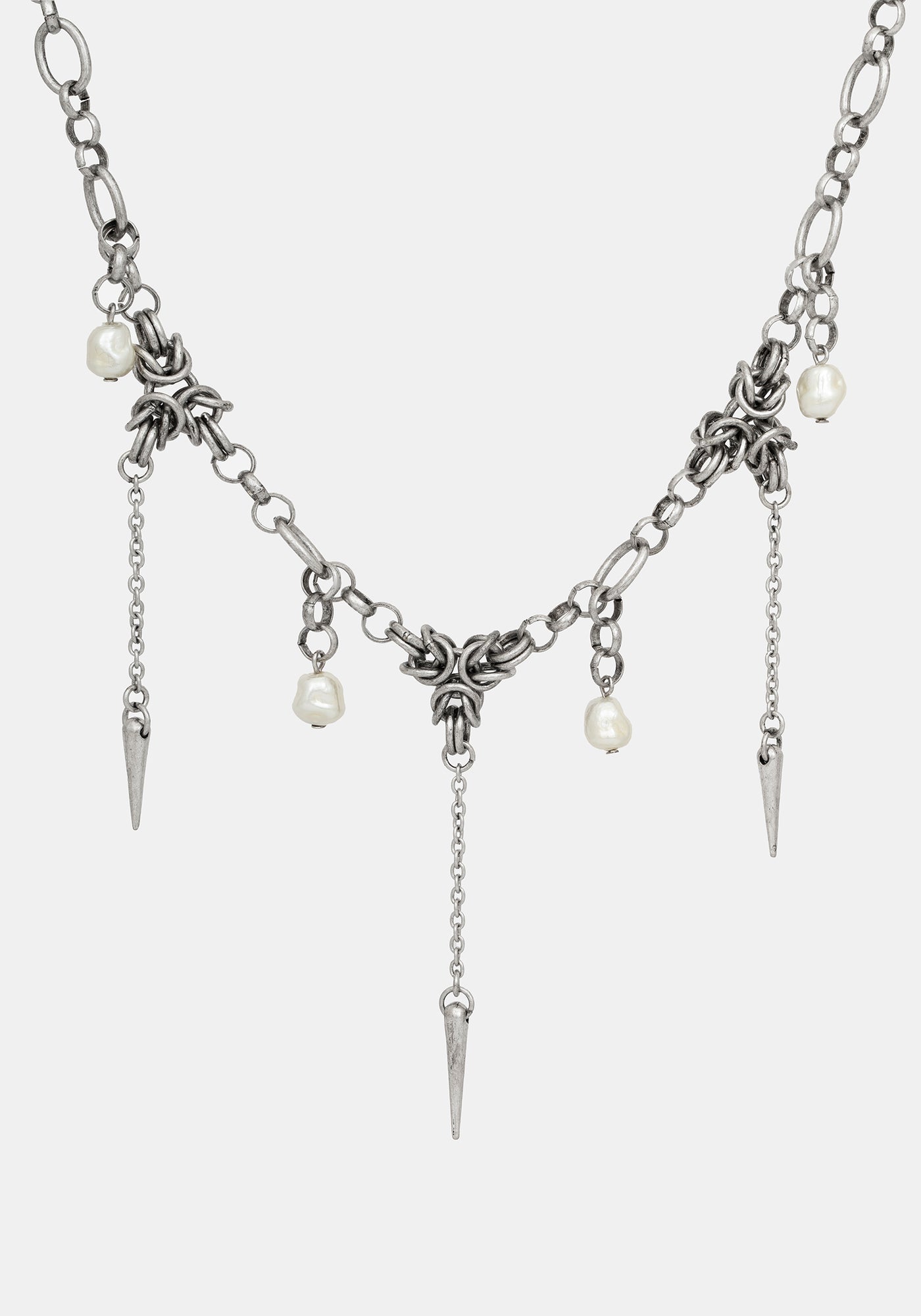 Gloryx Spike Chain Choker – Disturbia
