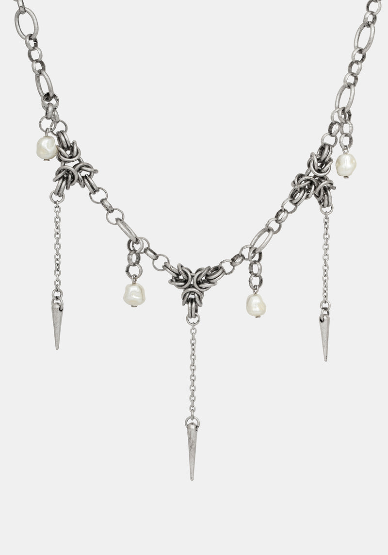 Gloryx Spike Chain Choker – Disturbia