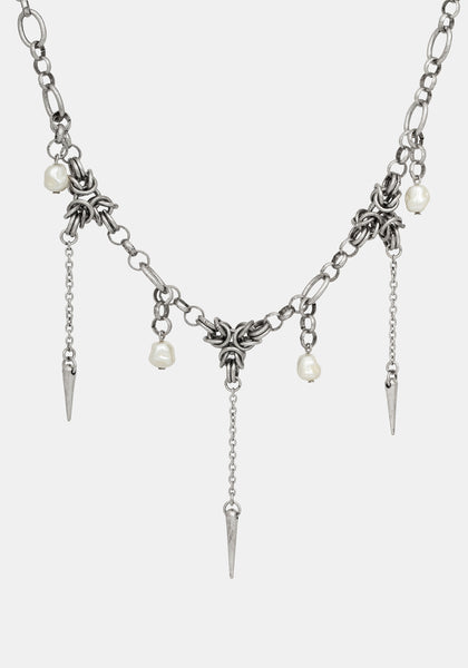 Gloryx Spike Chain Choker – Disturbia