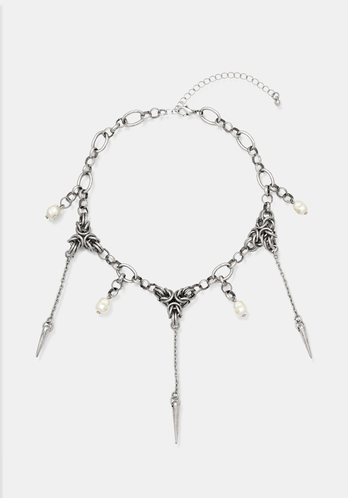 Gloryx Spike Chain Choker – Disturbia