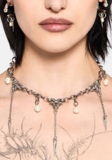 Gloryx Spike Chain Choker