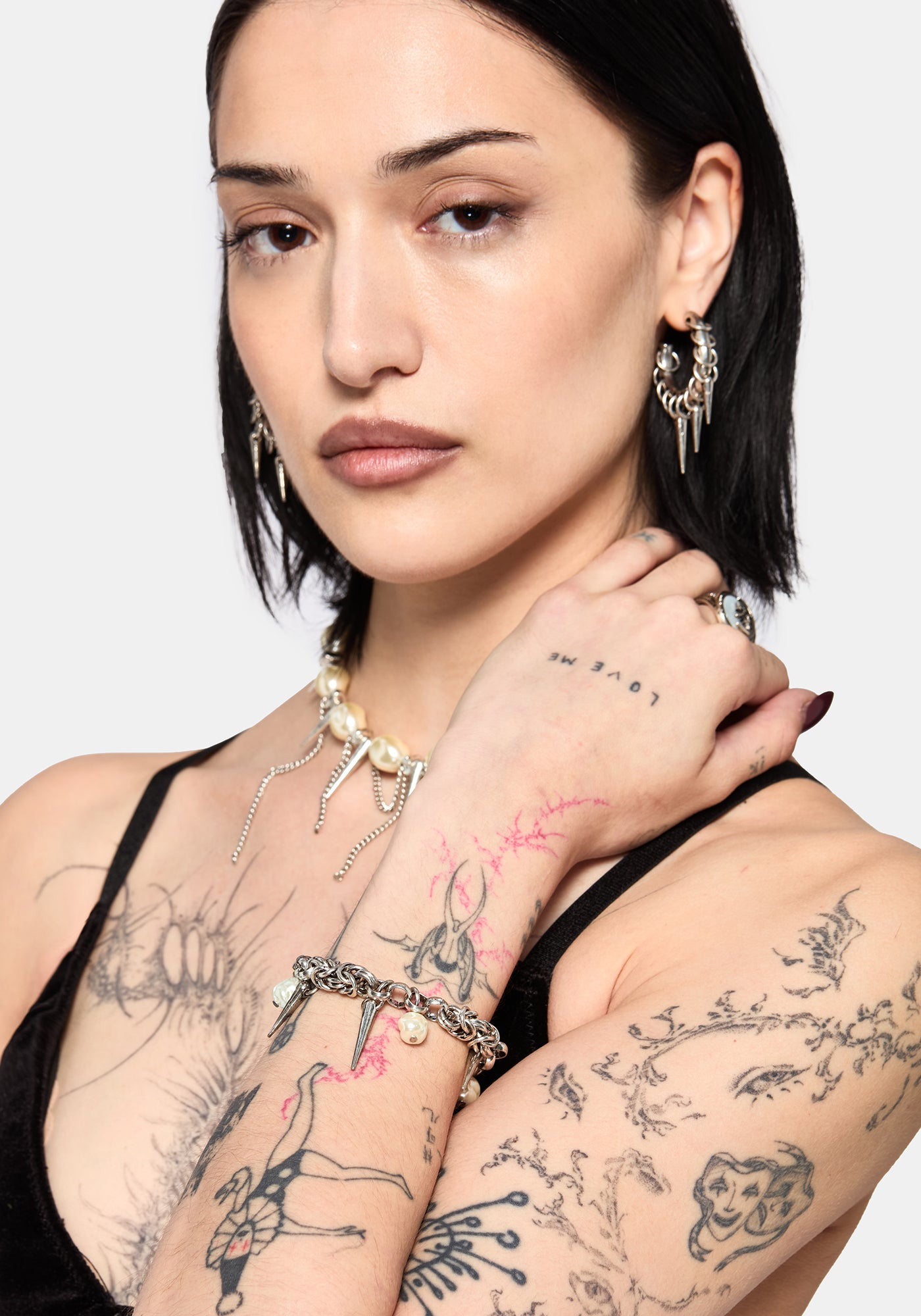 Gloryx Spike Chain Bracelet – Disturbia