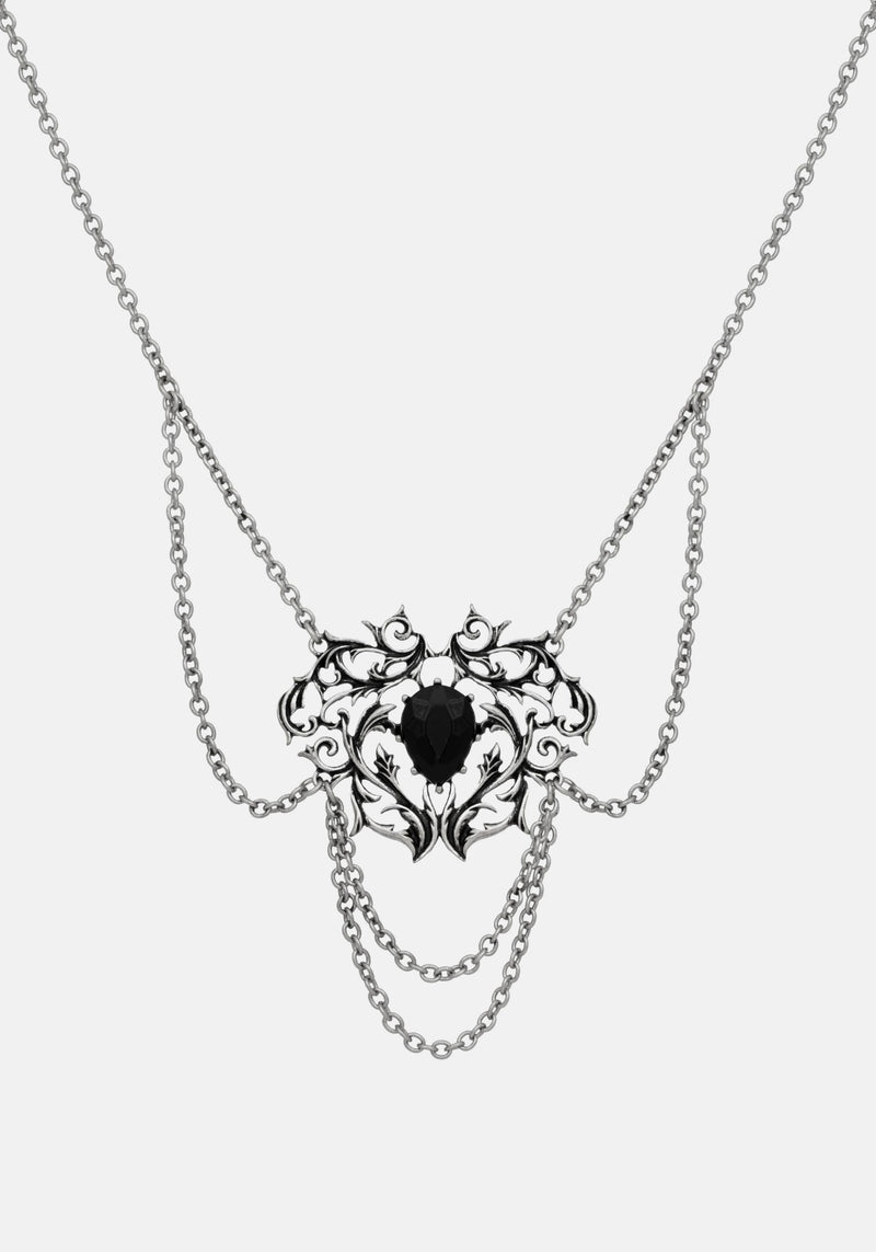Draxo Layered Chain Necklace – Disturbia