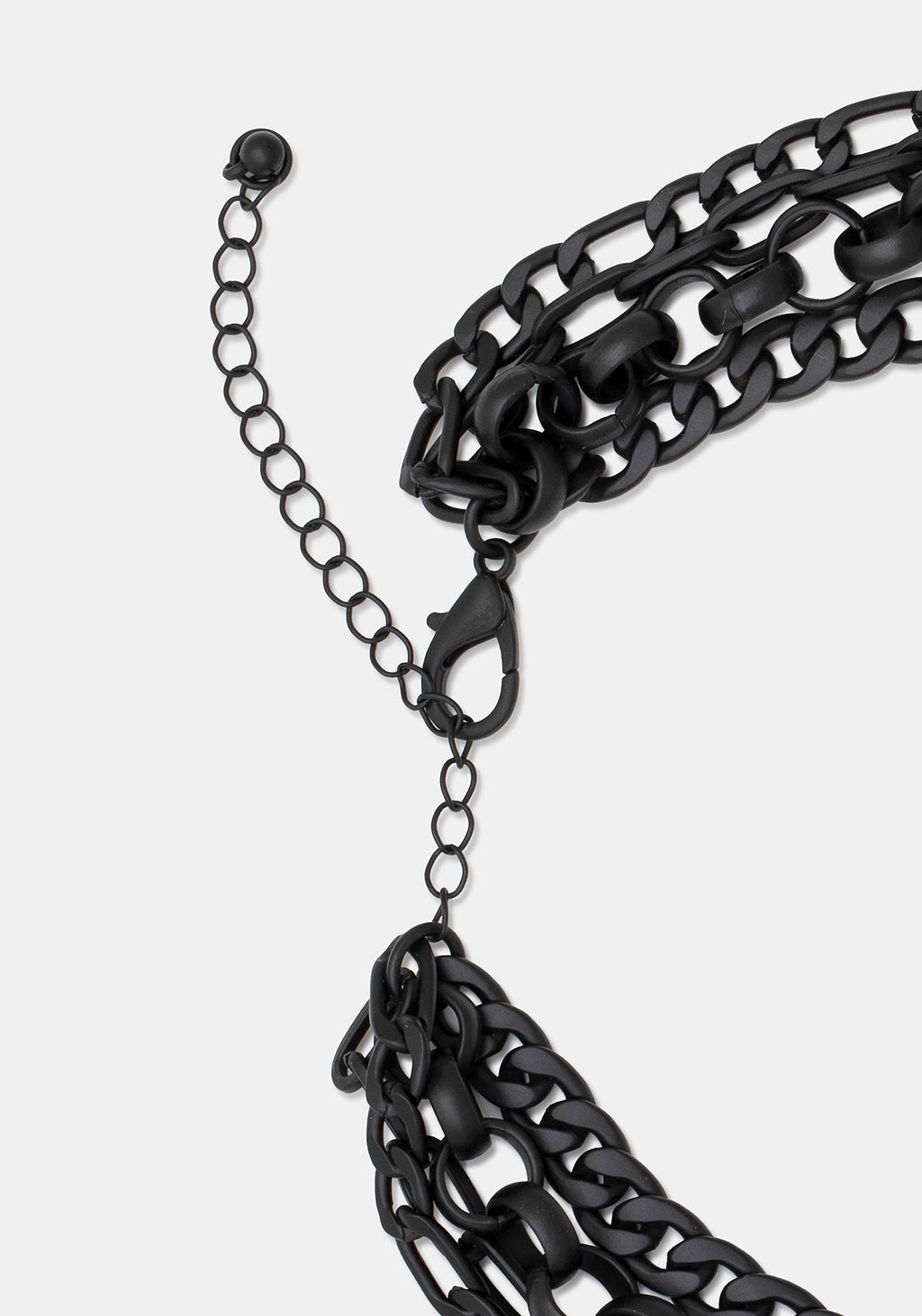 Jet Chain Famous Chorx Layered Jet Chain Necklace – Disturbia