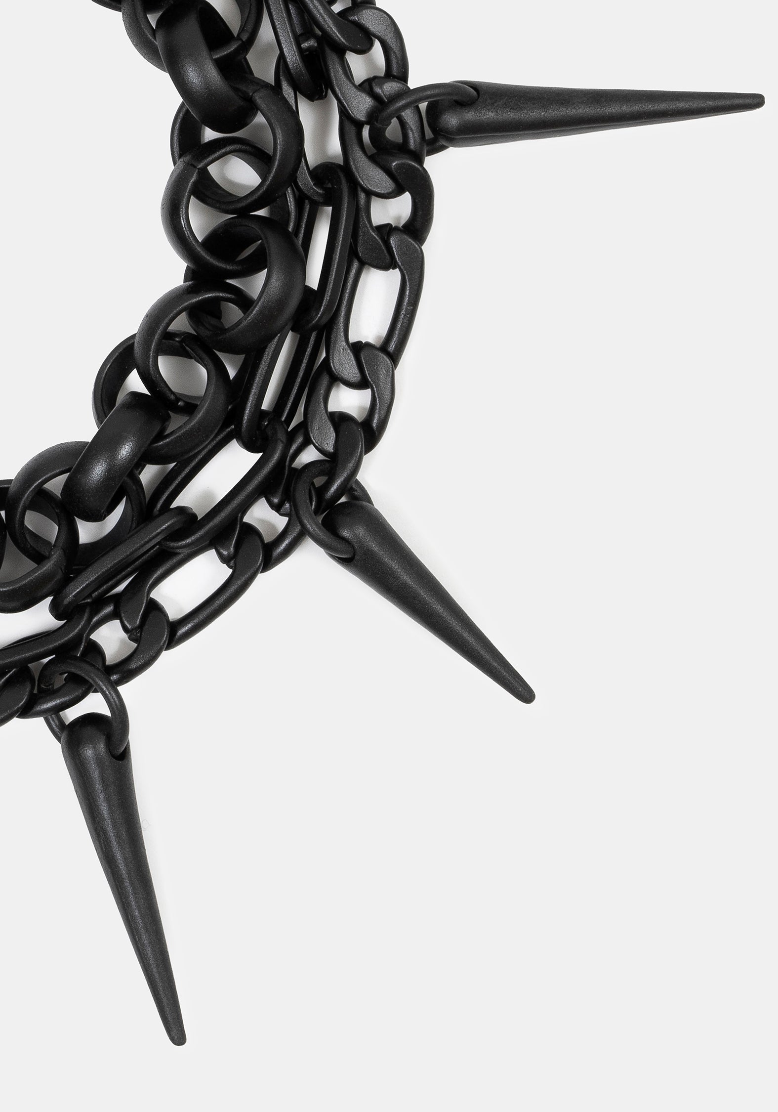 アクセサリー BLACKBIRD Chain Bracelet Chorx Layered Jet Chain Bracelet – Disturbia