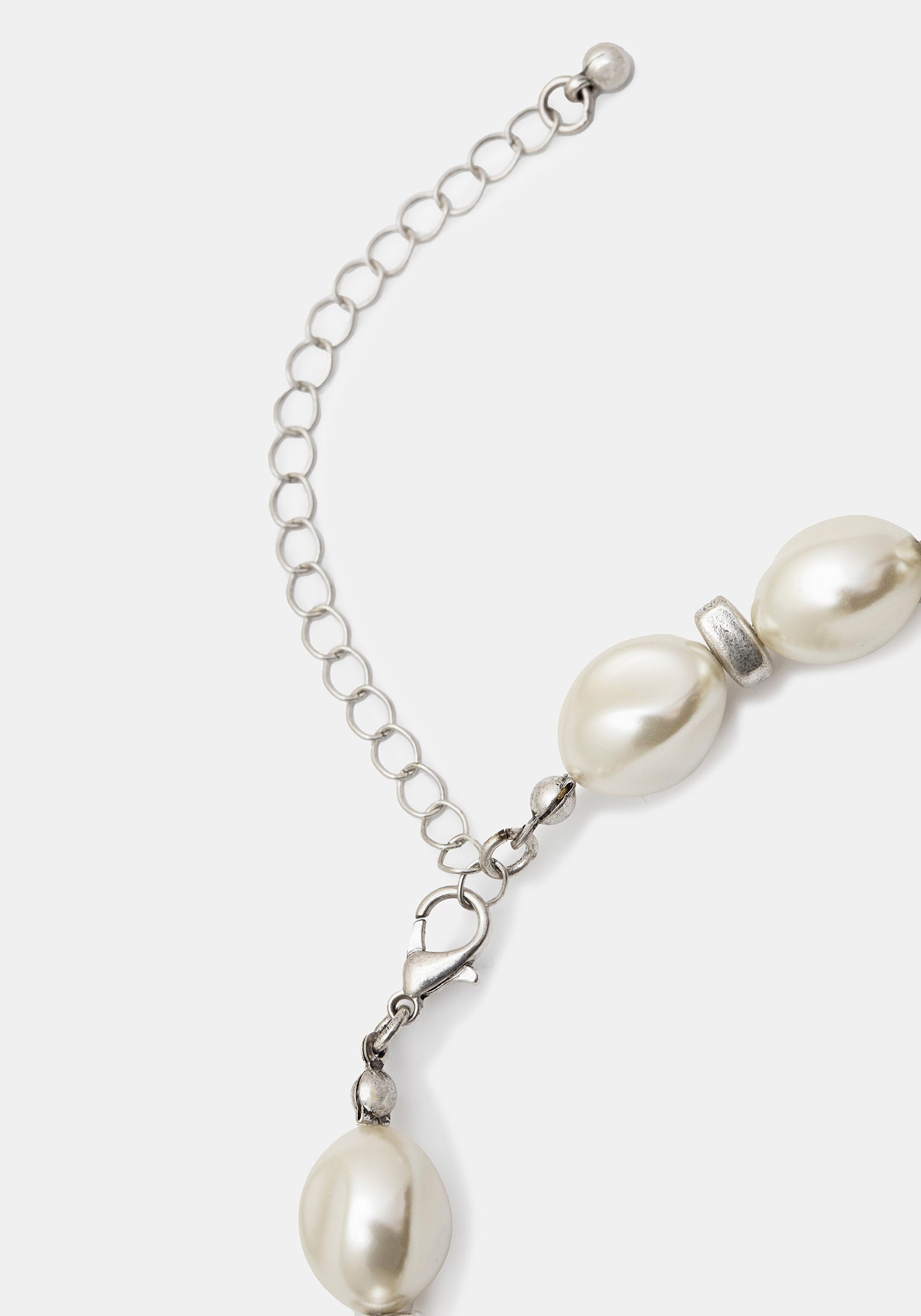 アクセサリー NICKEL FREE TIP PLUMP CHOKER Flittex Spike Faux Pearl Choker – Disturbia
