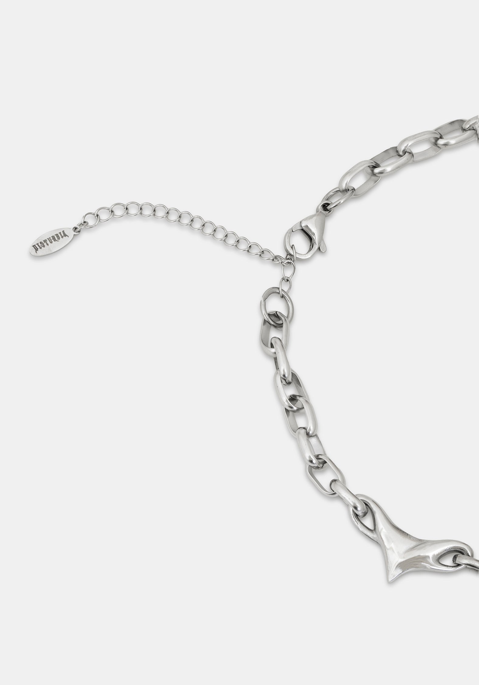 Crixel Spike Stainless Steel Necklace – Disturbia