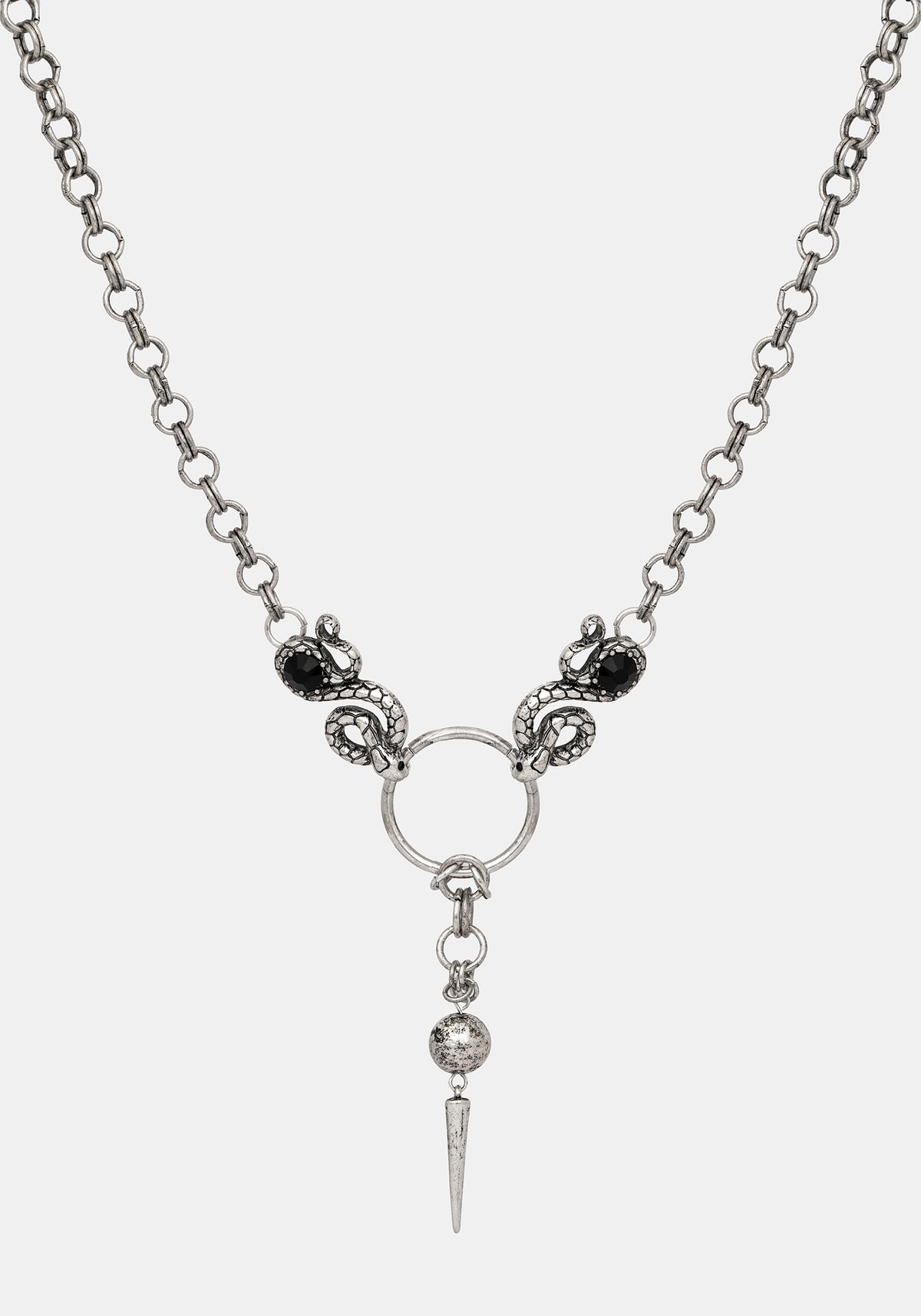 Marma Snake Spike Chain Necklace