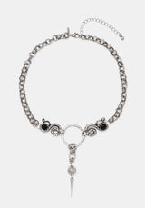Marma Snake Spike Chain Necklace