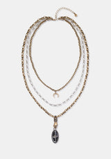 Lorena Hand Drop Necklace