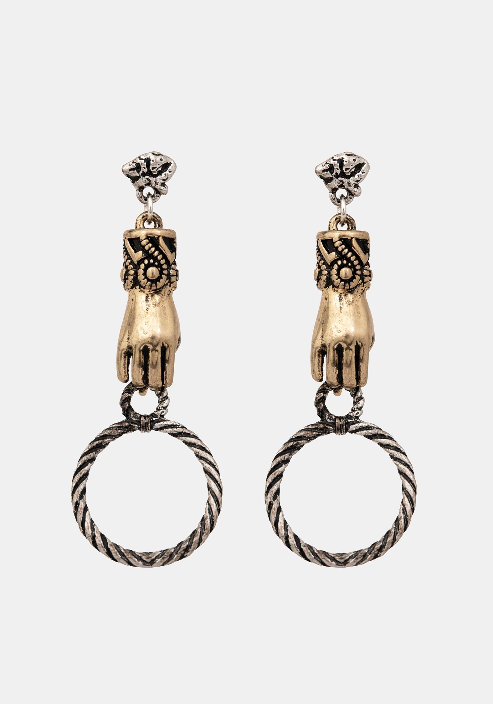 Lorena Hand Drop Earrings