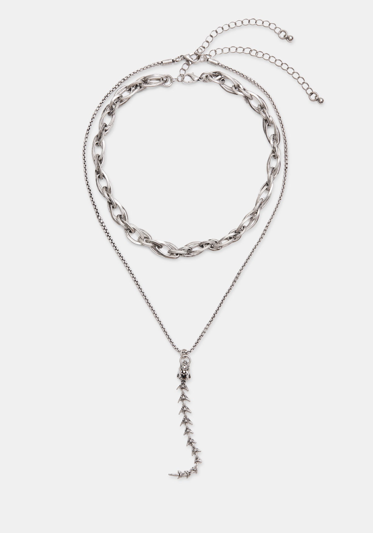 Scorthex Layered Snake Scale Necklace