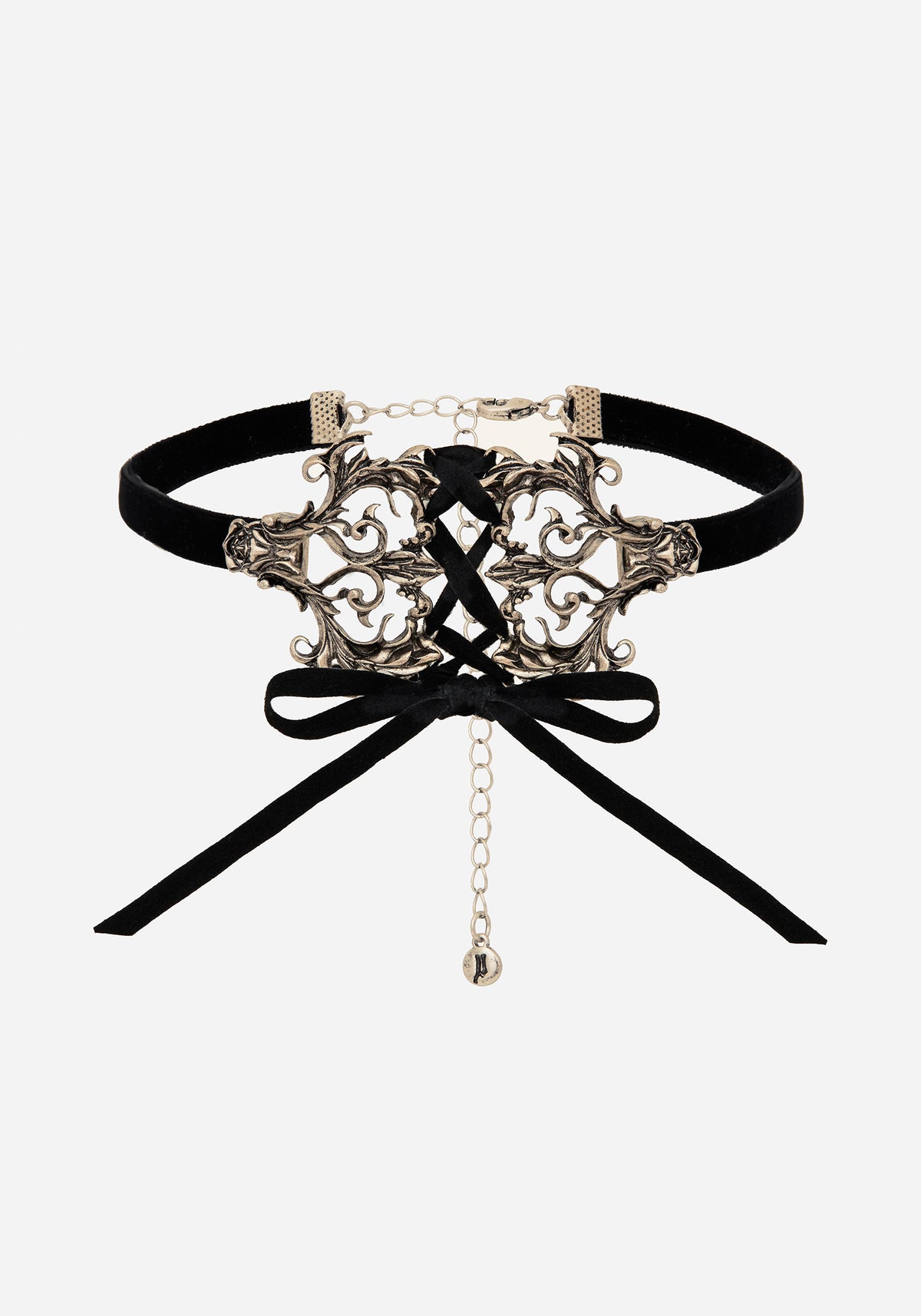 Aurelium Ornate Ribbon Choker