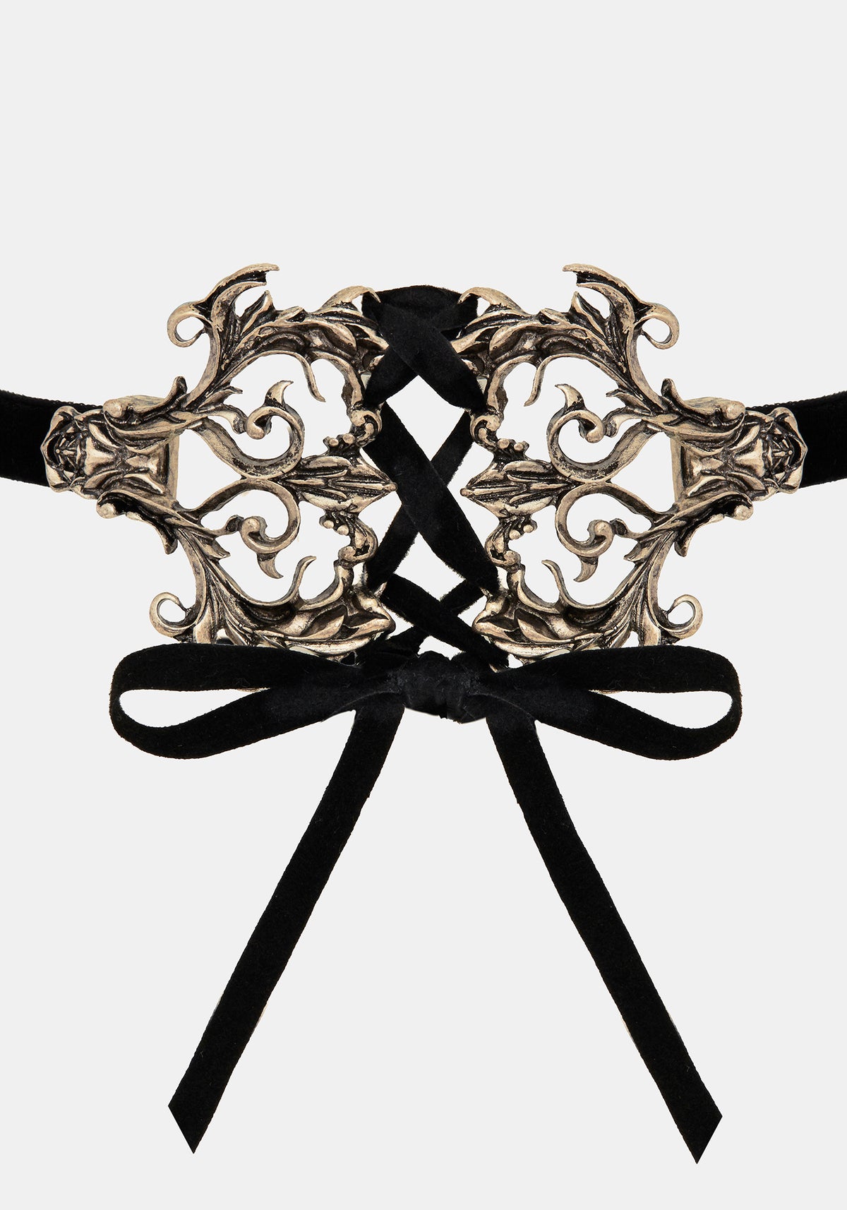 Aurelium Ornate Ribbon Choker