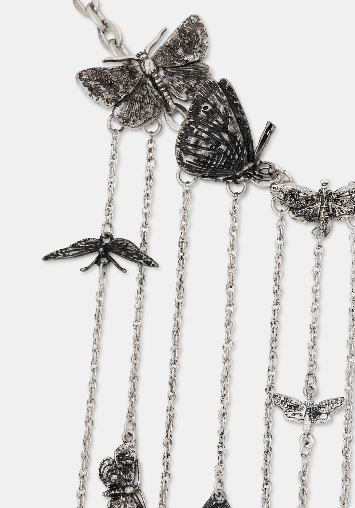 Delissa Butterfly Drop Necklace