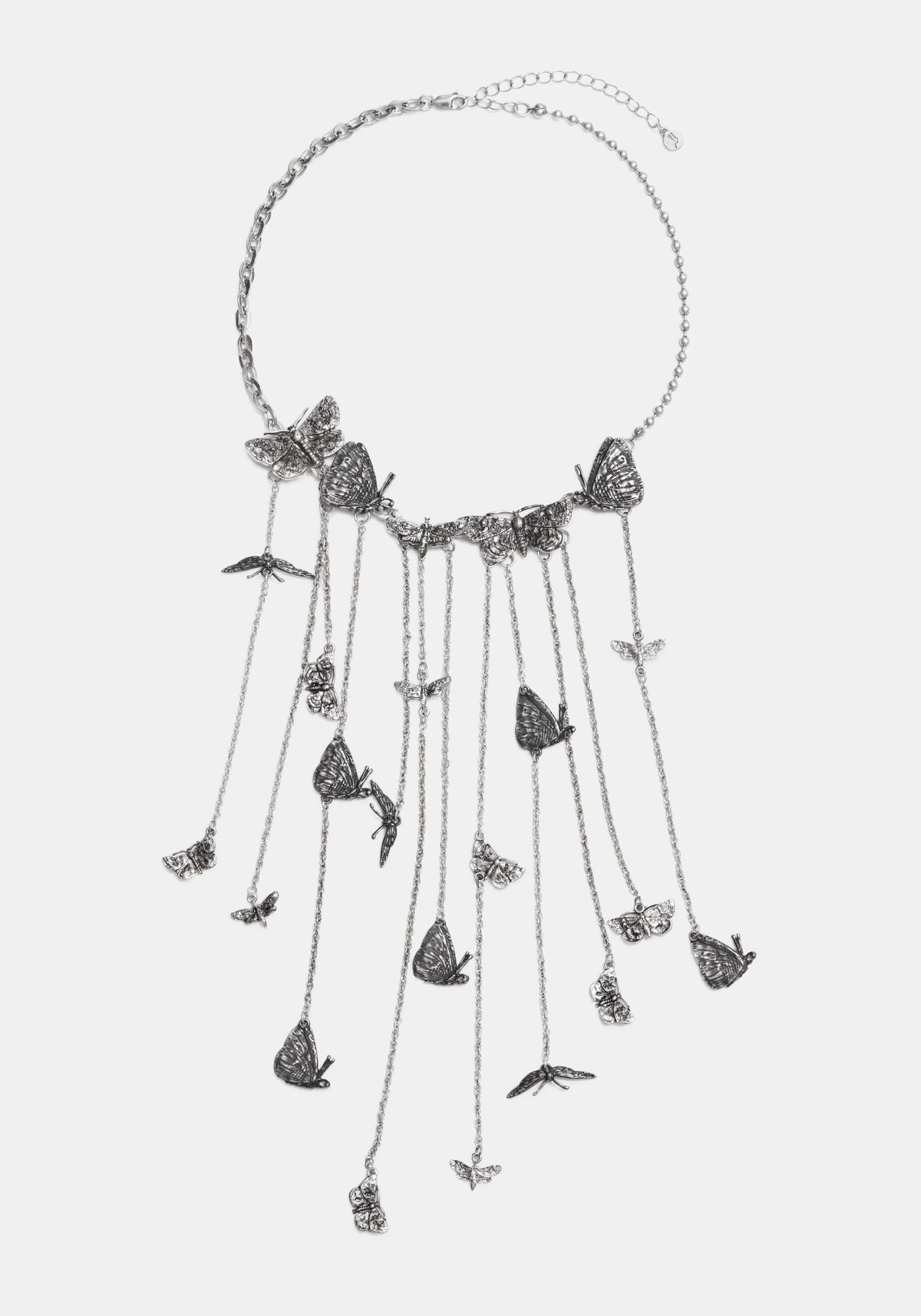 Delissa Butterfly Drop Necklace