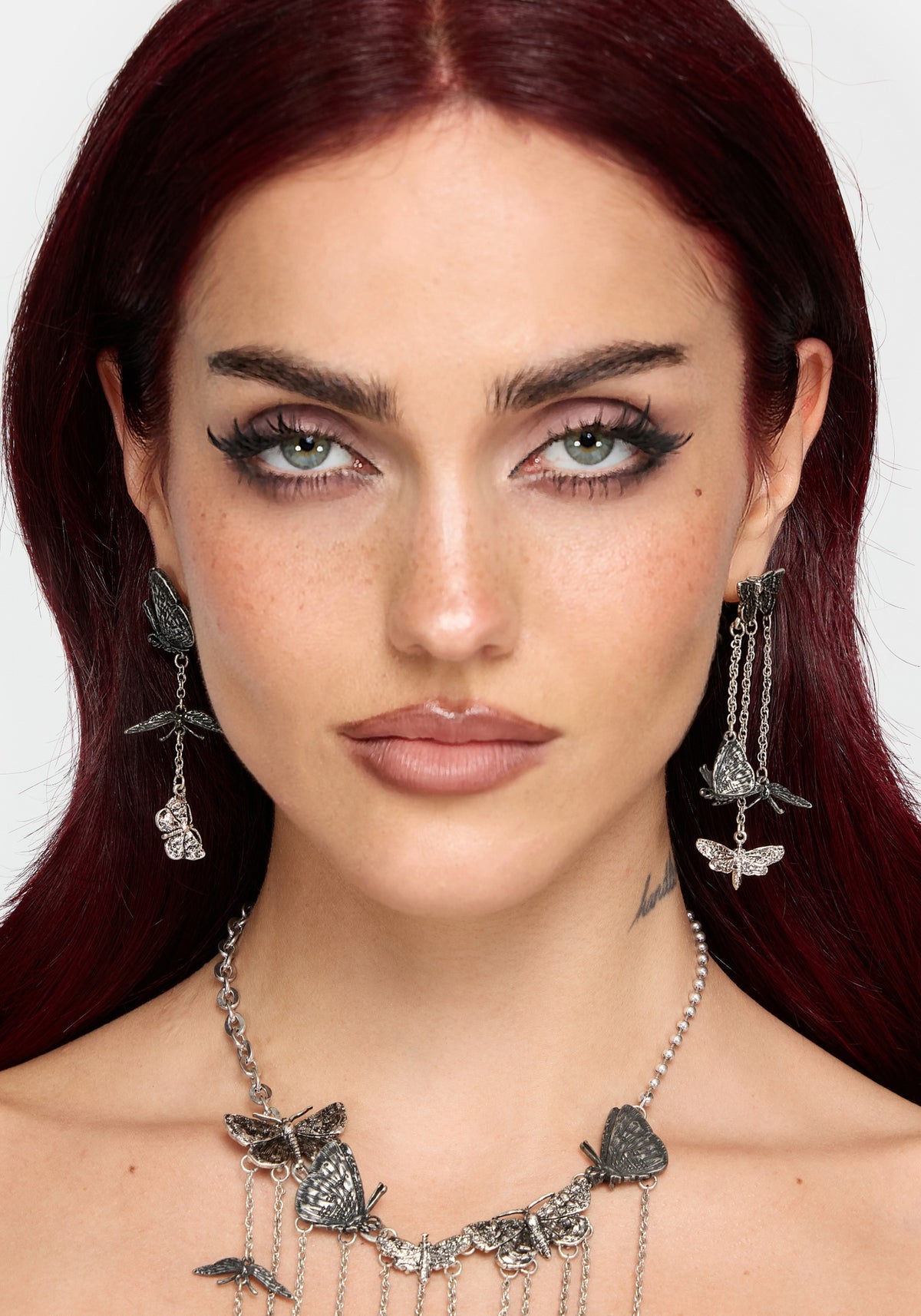 Delissa Butterfly Drop Earrings