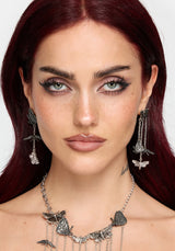 Delissa Butterfly Drop Earrings