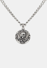 Memento Mori Layered Chain Necklace