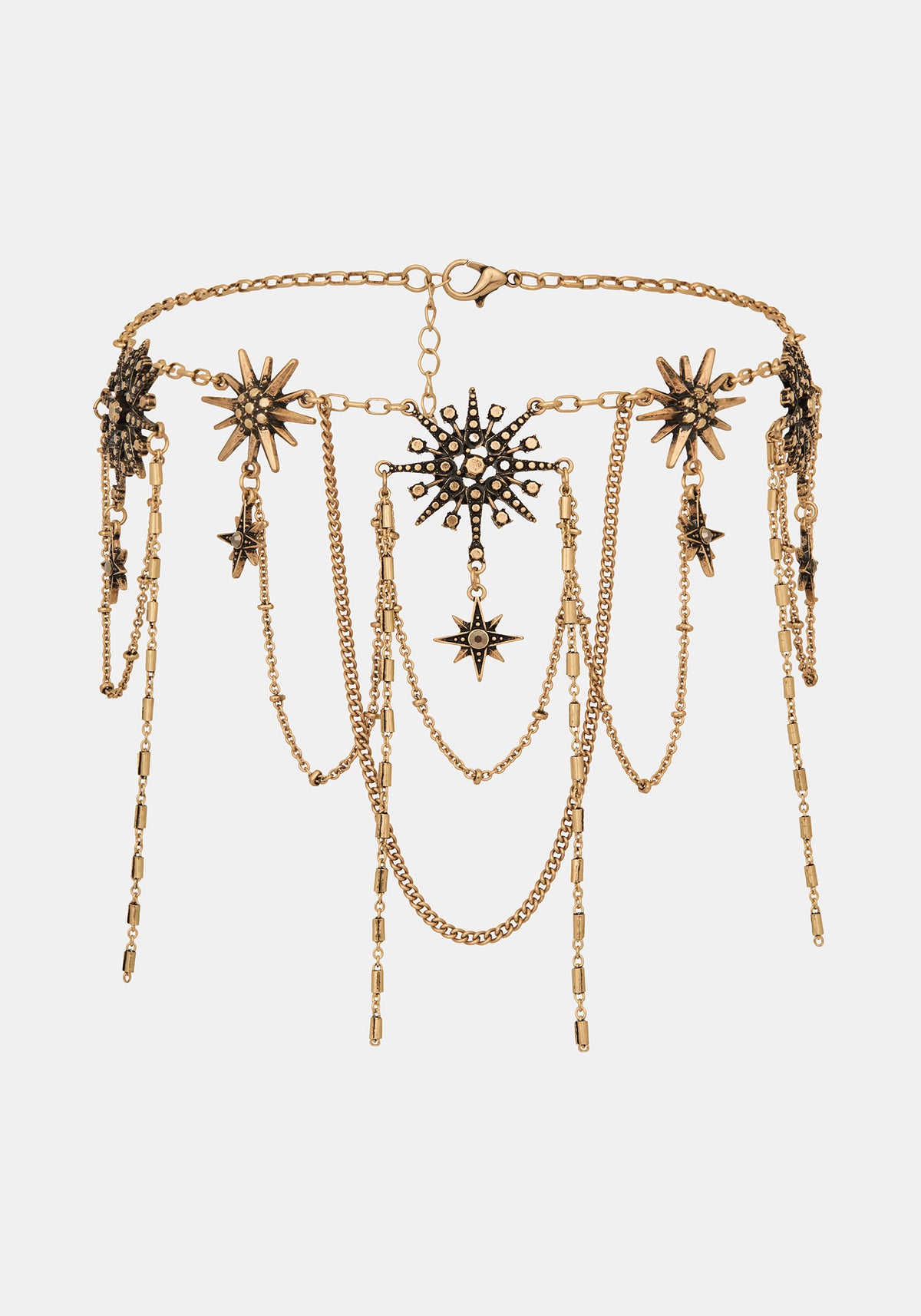 Sorin Celestial Chain Drop Necklace
