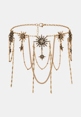 Sorin Celestial Chain Drop Necklace
