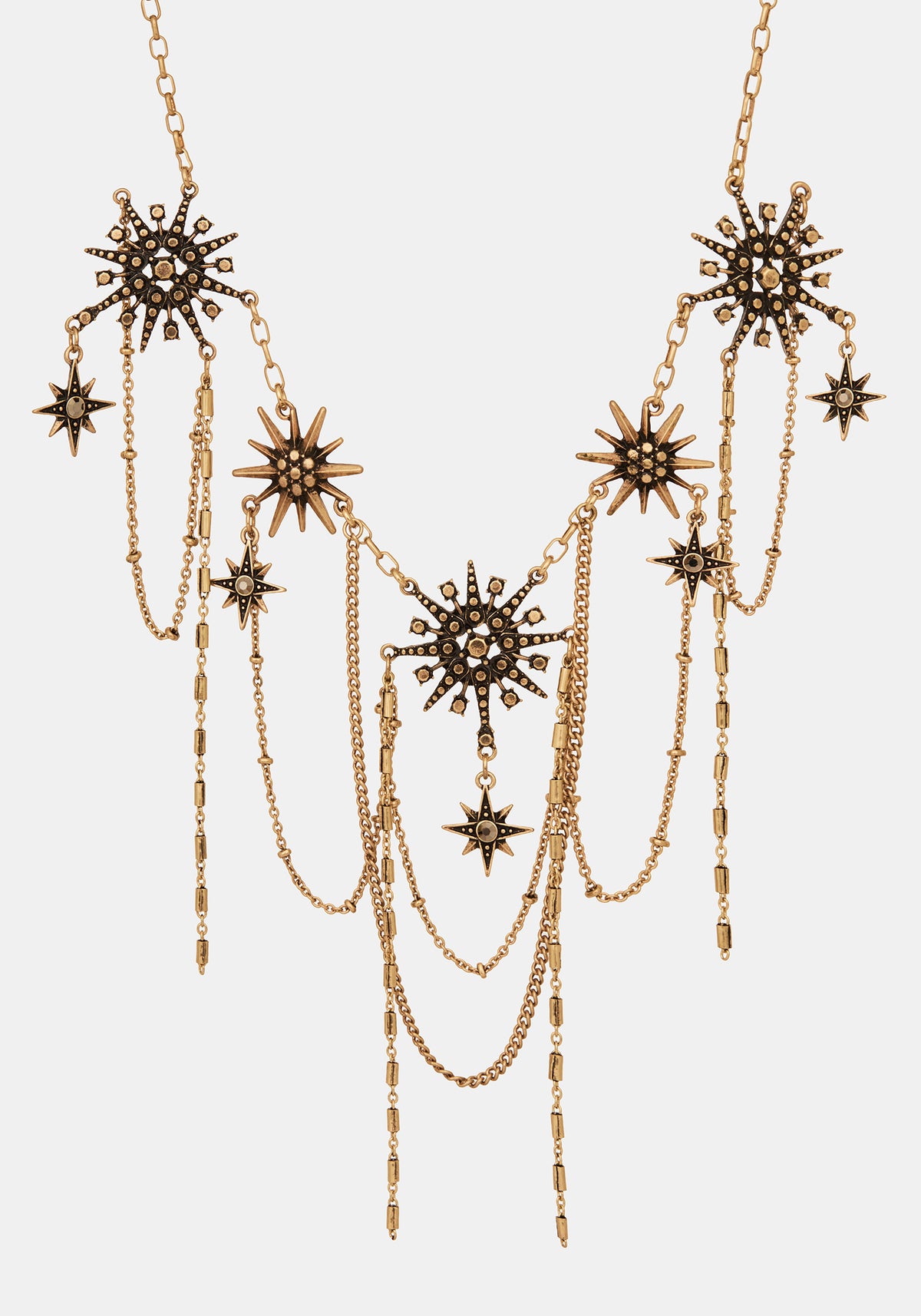Sorin Celestial Chain Drop Necklace