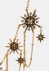 Sorin Celestial Chain Drop Necklace