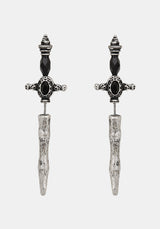 Eldun Sword Drop Earrings